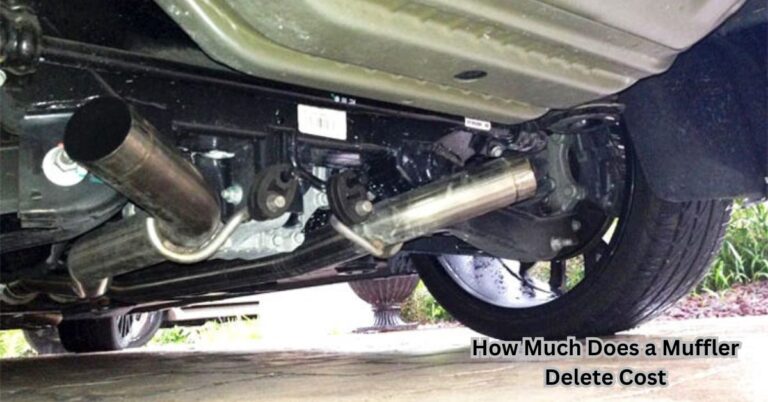 How Much Does a Muffler Delete Cost