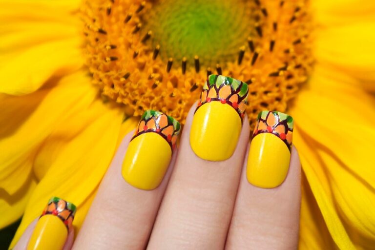 Yellow Nails designs